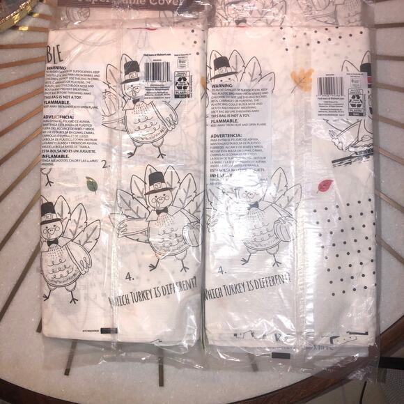 4 NEW Way to CELEBRATE THANKSGIVING ACTIVITY PAPER TABLECLOTH 54X88 FUN FOR KIDS - Picture 2 of 3